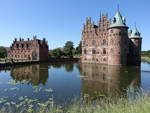 Torhaus und Wasserschloss Egeskov, Torbau erbaut vom Architekten Helgo Zettervall (06.06.2018)