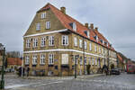 Das Hotel der Brdergemeinde in der Kleinstadt Christiansfeld in Nordschleswig (Snderjylland).