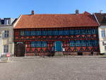 Nyborg, der Mads Lerches Grd, ein ehemaliger Kaufmannshof aus zweistckigem Fachwerk, wurde 1601 von dem Brgermeister Mads Lerche errichtet und beherbergt heute das Stadtmuseum