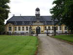 Svindinge, Schloss Glorup, Renaissanceschlo erbaut bis 1599 durch Christoffer Valkendorf (22.07.2019)