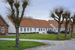 Huser am ehemaligen Marktplatz in Lgumkloster (dnisch Lgumkloster) in Nordschleswig/Snderjylland.