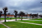 Der ehemalige Marktplatz in Lgumkloster (dnisch Lgumkloster) in Nordschleswig/Snderjylland.