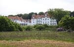 Das Wellnesshotel Comwell Kellers Park in Brejning an der Vejle Fjord.