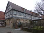 Leonberg, alte Lateinschule und Stadtmuseum, erbaut 1571 (03.02.2019)