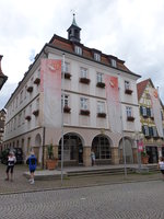 Marbach, Rathaus, erbaut von 1760 bis 1763 (26.06.2016)
