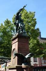 Offenburg, Kriegerdenkmal fr die Gefallenen von 1870-71, Juni 2013