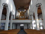 Furtwangen, Orgelempore in der Pfarrkirche St.