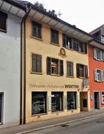 Waldshut, Gesellenhaus an der Wallstrae 62, Baujahr 1897 - 22.05.2014