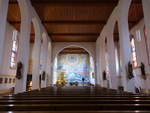 Rickenbach, Innenraum der katholischen Pfarrkirche St.