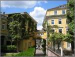 Ein Hotel in der Innenstadt von Baden-Baden.