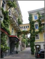 Ein Hotel in der Innenstadt von Baden-Baden.