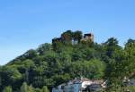 Burgruine Alt-Eberstein, hoch ber Ebersteinburg, einem Stadtteil von Baden-Baden,  erbaut um 1100, Aug.2015