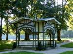 Baden-Baden, schner Gartenpavillon an der Lichtentaler Allee, Sept.2015