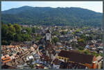 Das Schwabentor bildet die sdstliche Grenze der Altstadt von Freiburg.