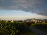 Freiburg/Breisgau,  Blick auf den Stadtteil Landwasser,  Aug.2008