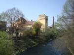 Freiburg im Breisgau,  Brauerei Ganter, gegrndet 1865,  seit 1888 in diesen Gebuden im Stadtteil Oberau,  April 2010