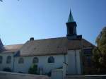 Freiburg im Breisgau, die katholische Konviktskirche auch Seminarkirche genannt, 1823-26 im Weinbrenner-Stil erbaut, 1944 zerbomt, 1950-51 wieder aufgebaut, Aug.2010