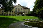 Freiburg im Breisgau, das Jesuitenschlo am Schnberg, beliebtes Ausflugsziel mit Restaurant und toller Aussicht, Juli 2011