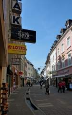 Freiburg im Breisgau, Blick in die Rathausgasse, Mrz 2012