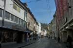 Freiburg im Breisgau, Blick in die Salzstrae, Mrz 2012