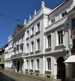 Freiburg, Palais Sickinger in der Altstadt, 1769-73 erbaut durch D'Ixnard als Stadtpalais fr den Reichsfreiherrn von Sickingen-Hohenburg, 1962-65 Umbau zum Gerichtsgebude unter Beibehaltung der