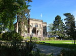 Freiburg, Blick vom Colombipark zum Colombischlchen, einem 1859-61 erbauten Herrschaftshauses, April 2015