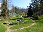 Freiburg, Blick in den Botanischen Garten, angelegt um 1920, April 2015