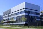 Freiburg, das neue Forschungsgebäude  IMITATE  der Universitätsklinik, beherbergt verschiedene medizinische Disziplinen, eröffnet 2021, April 2022