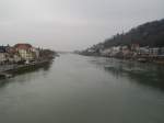 Der Neckar in Heidelberg am 24.02.11