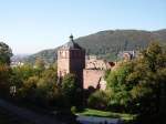 Das Heidelberger Schloss am 09.10.10