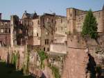 Das Heidelberger Schloss am 19.04.11