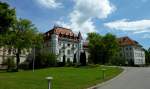 Untermarchtal, das Pflegeheim Maria Hilf gehrt zum Kloster Untermarchtal, Aug.2012