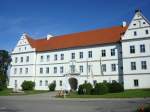 Bad Buchau / Oberschwaben,  das Schlo, heute Kurklinik,  Aug.2008