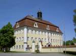 Schloss Obersulmetingen, erbaut ab 1600 durch Heinrich von Neuhausen, 1725 Neubau durch Coelestin Frener, Abt vom Kloster Ochsenhausen (07.06.2014)