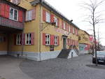 Bad Schussenried, Bierkrugmuseum in der Wilhelm Schussen Straße (05.04.2021)