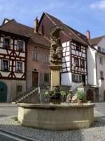 berlingen, Hnselebrunnen an der Aufkircher Strae (23.06.2014)