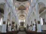 berlingen, barocker Innenraum der Franziskanerkirche (23.06.2014)