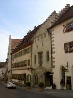 berlingen, Salmansweiler Hof, erbaut von 1525 bis 1535, bis 1803 Hofmeisteramt des Kloster Salem, 1563 Quartier von Kaiser Ferdinand I.