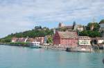 Meersburg mit der bekannten Hafeneinfahrt.