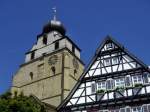 Die Herrenberger Stiftskirche im August 2010.