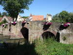 Hausen an der Wrm, historische Wrmbrcke, erbaut 1777 (01.07.2018)