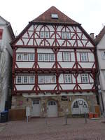 Leonberg, Haus Beutelspacher, alemanisches Fachwerkhaus, erbaut im 15.