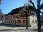 Sulzburg im Breisgau, das Geburtshaus von Ernst Leitz(1843-1920), gründete die weltbekannten optischen Werke in Wetzlar(Leica), März 2011