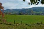 Glottertal, Blick auf den Ort im gleichnamigen Schwarzwaldtal, Sept.2011