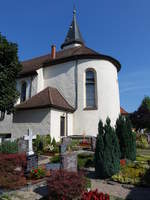 Umkirch, Pfarrkirche Maria Himmelfahrt, erbaut im 11.