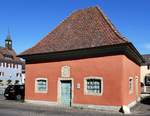 Ehrenstetten, die Metzig, ltestes noch erhaltenes Schlachthaus in Baden, erbaut 1784 und bis 1960 in Betrieb, wird heute von div.