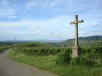 Blick auf Freiburg vom Batzenberg(dem grten zusammenhngenden Weinberg Deutschlands)  Juni 2008 