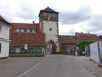 Neubulach, Calwer Torturm oder Silbertor in der Marktstrae (01.05.2018)