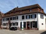 Herbolzheim, historisches Gebude im Ortszentrum, Juni 2013