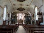 Kenzingen, barocker Innenraum der Stadtkirche St.